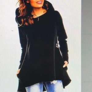 Awama high-low hoodie